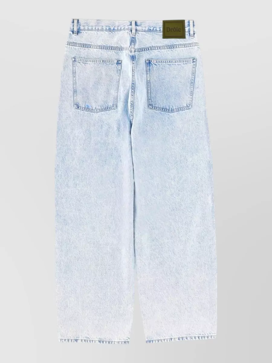 Drôle De Monsieur Denim Jeans Baggy Fit Straight Leg