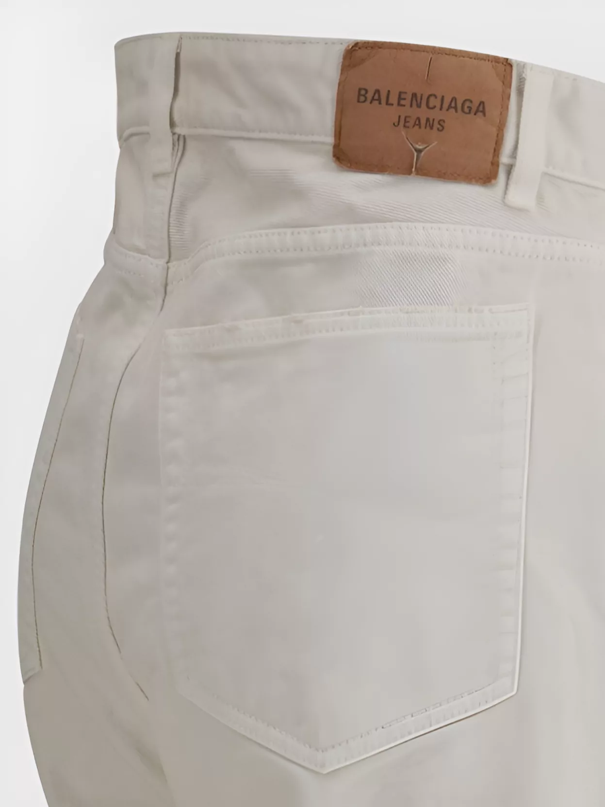 Balenciaga Relaxed-Fit Urban Worn-Effect Denim