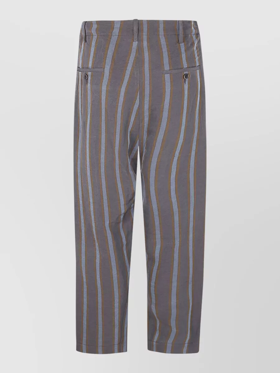 Uma Wang Linen Straight-Leg Trousers