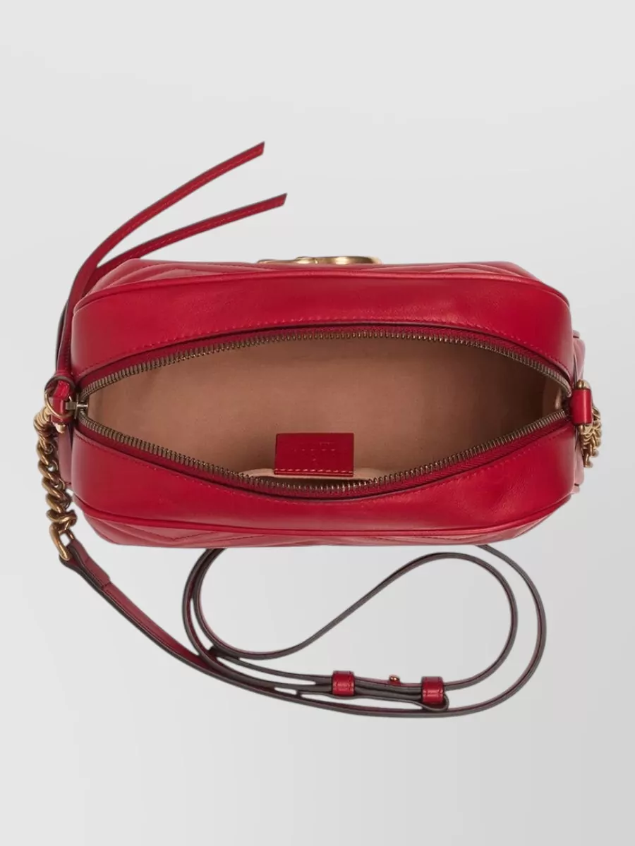 Gucci Gg Marmont Leather Cross-Body Bag