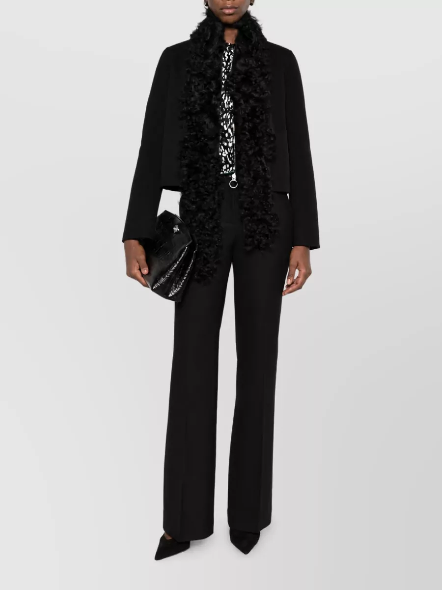 Via Masini 80 Flared-Leg Suit Trousers