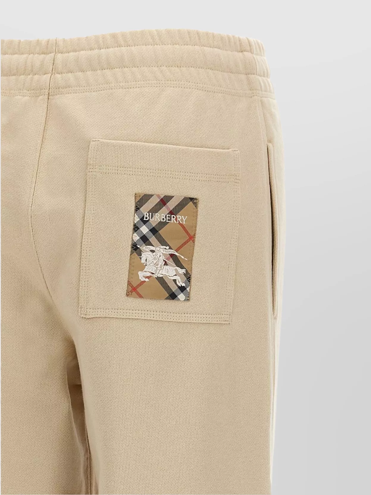 Burberry Logo Detail Joggers With Back Pocket