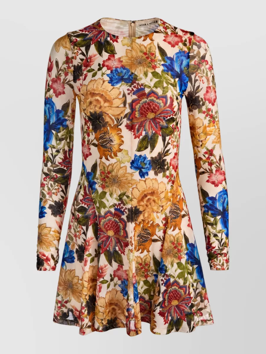 Alice + Olivia printed mini dress