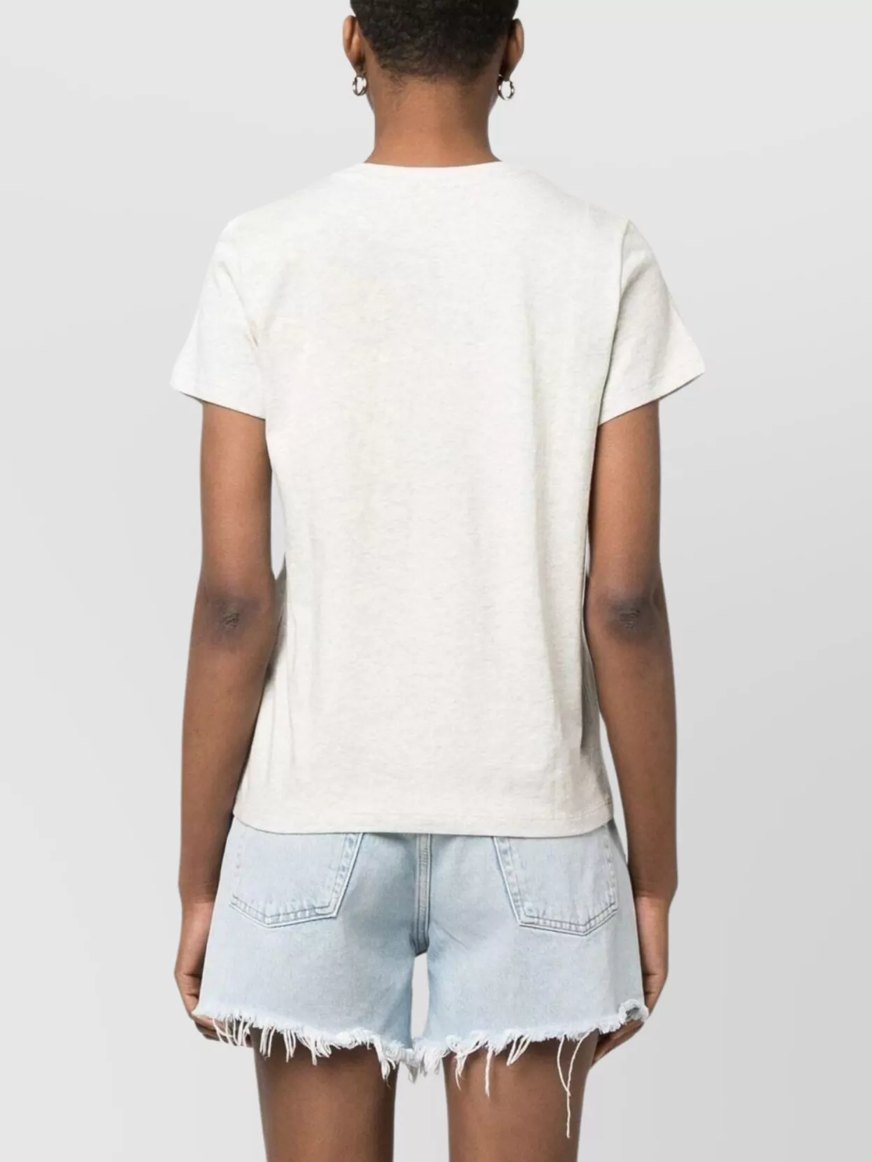 A.p.c. Classic Crewneck T-Shirt With Straight Hem