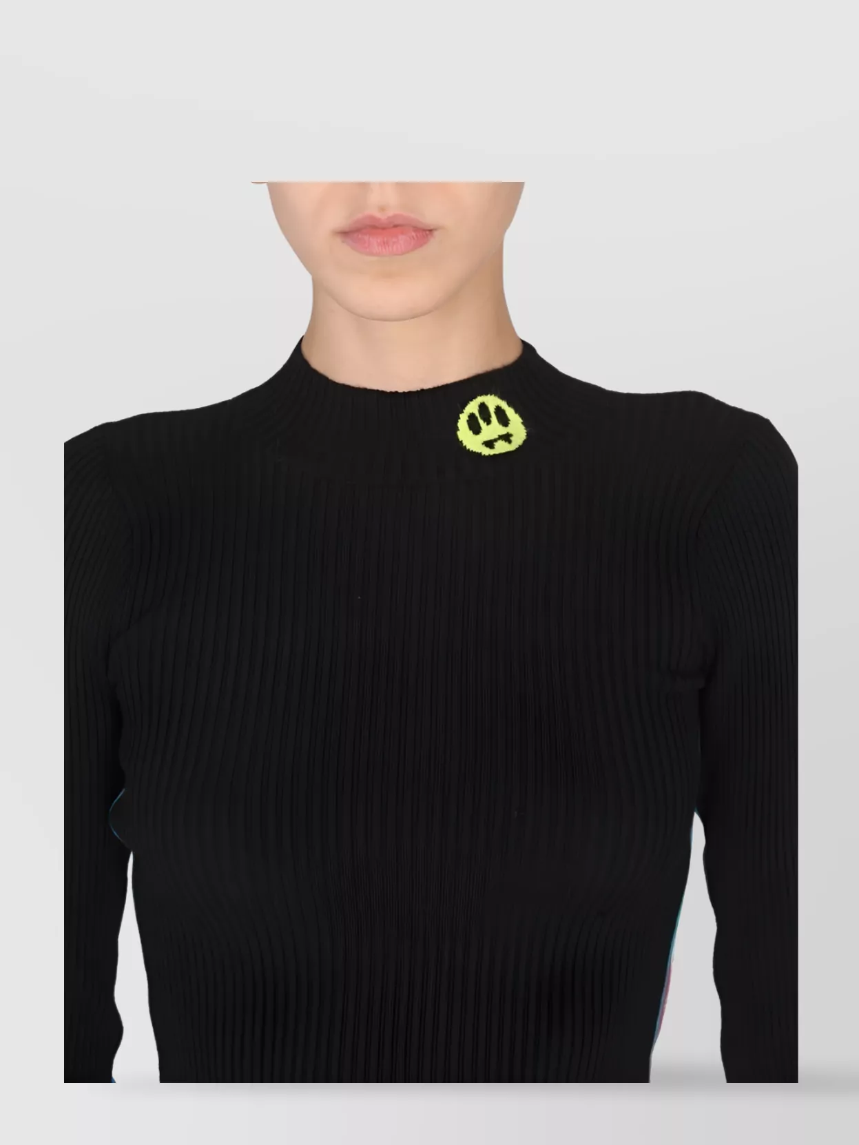 Barrow Logo Cropped Top Striped Bands