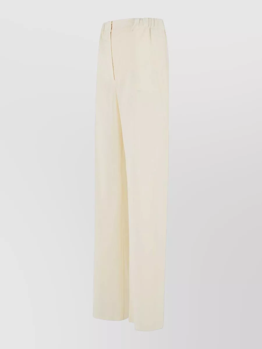Max Mara Virgin Wool Wide-Leg Trousers