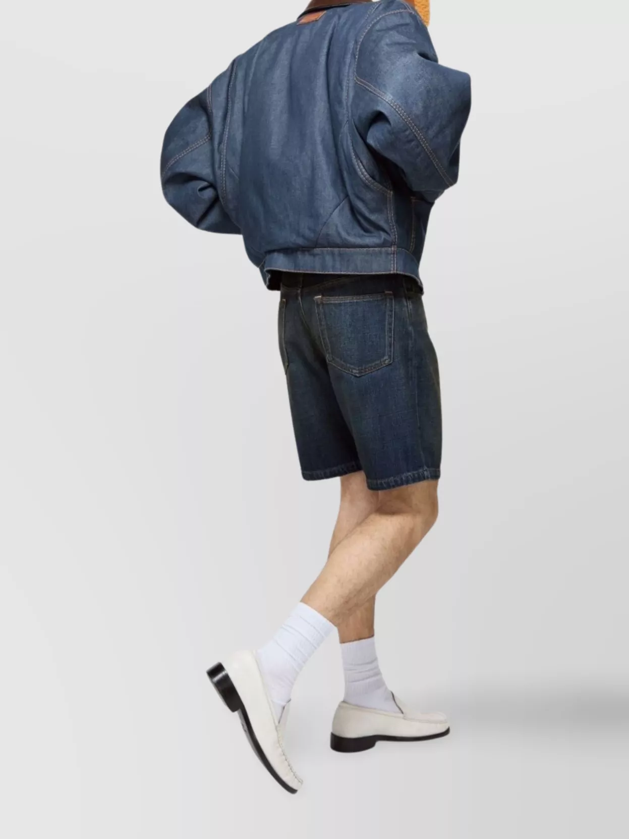 Acne Studios Stylish Short Jacket Contrast Collar