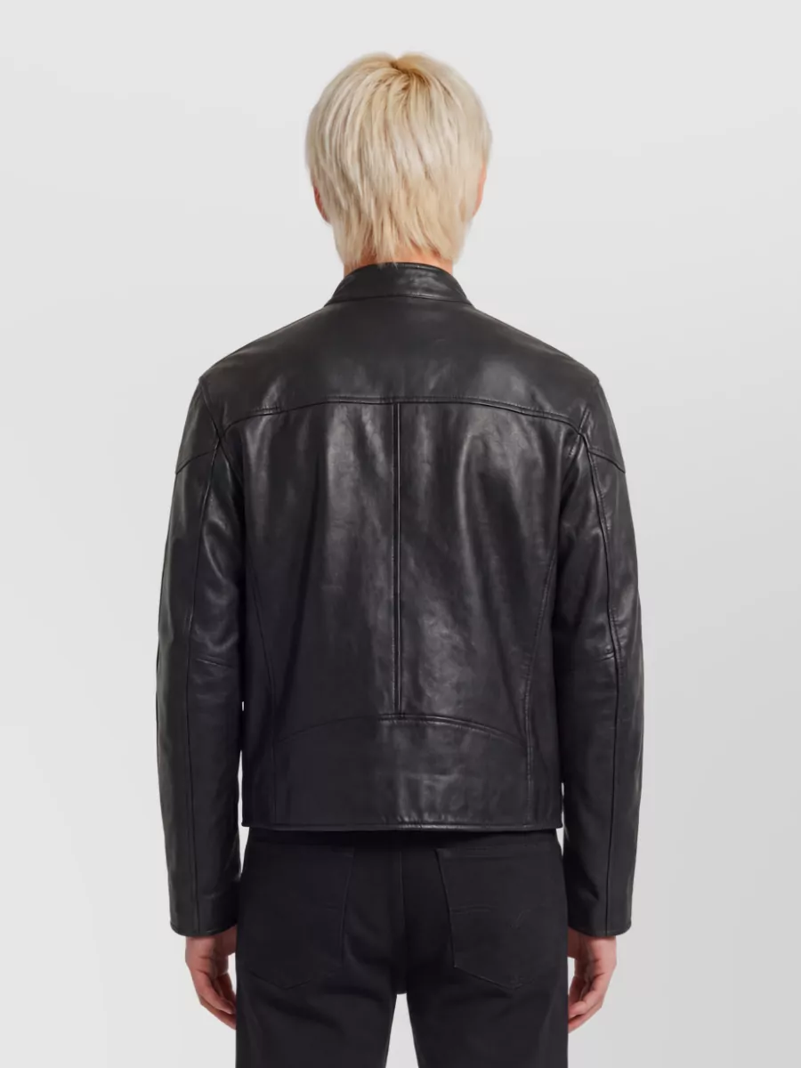 Gucci Leather Biker Jacket