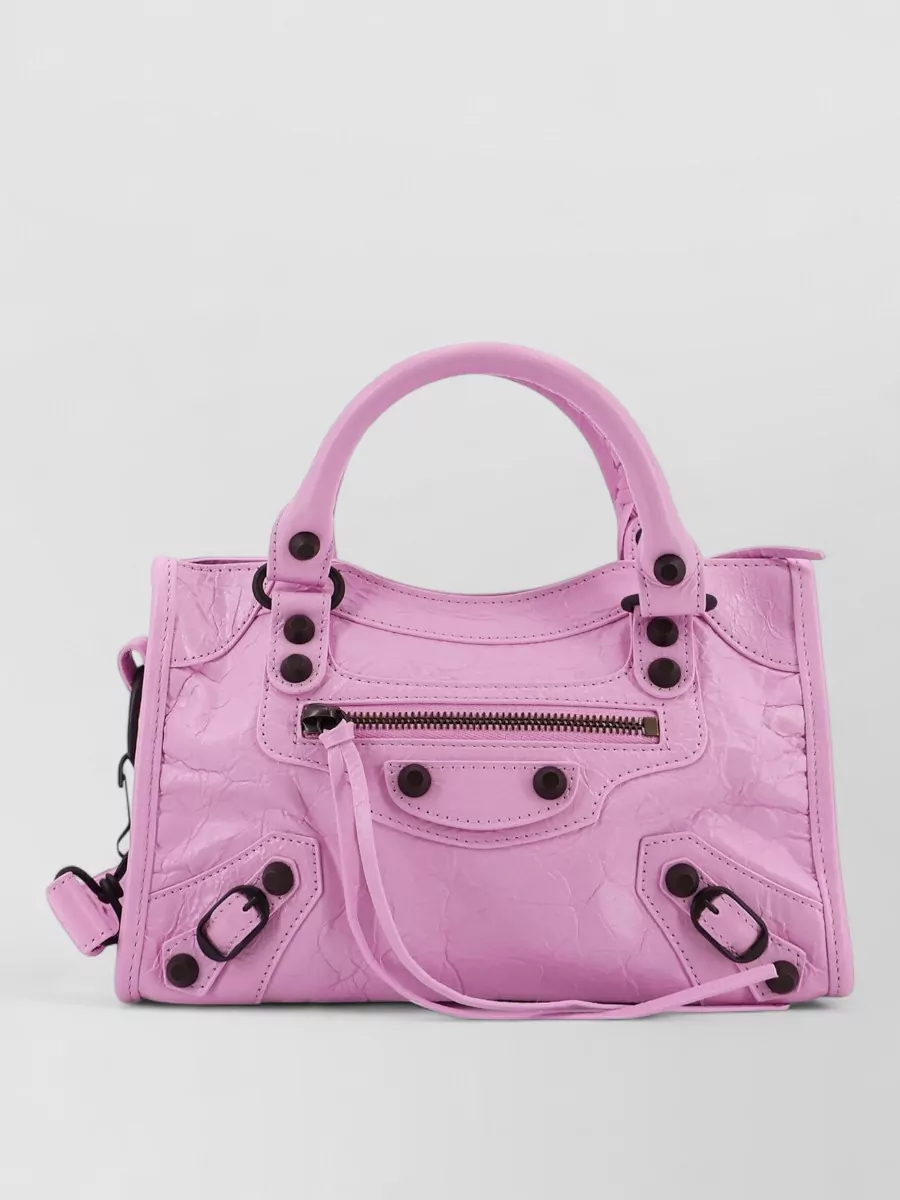 Balenciaga le city mini leather cross-body bag