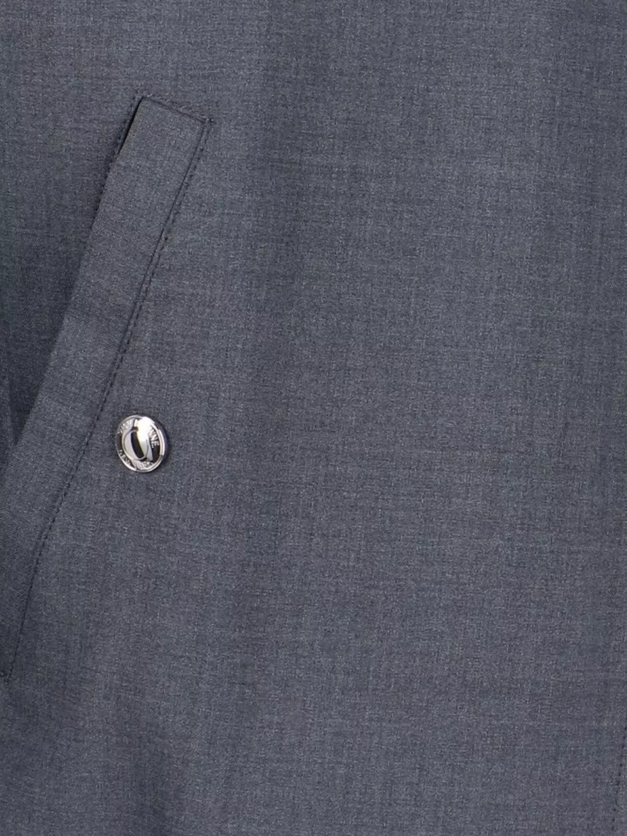 Thom Browne Ribbed Collar Jacket Side Pockets