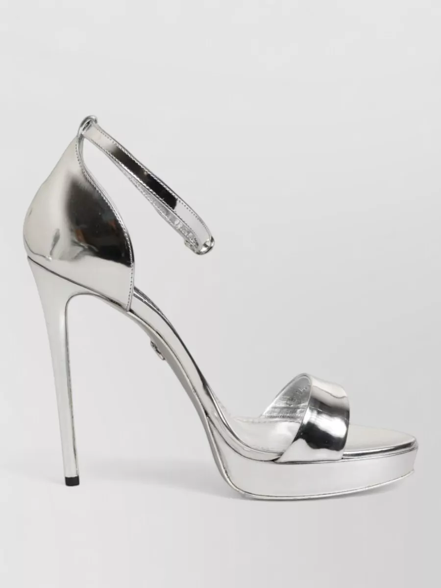 Dolce&Gabbana Leather Platform Sandals