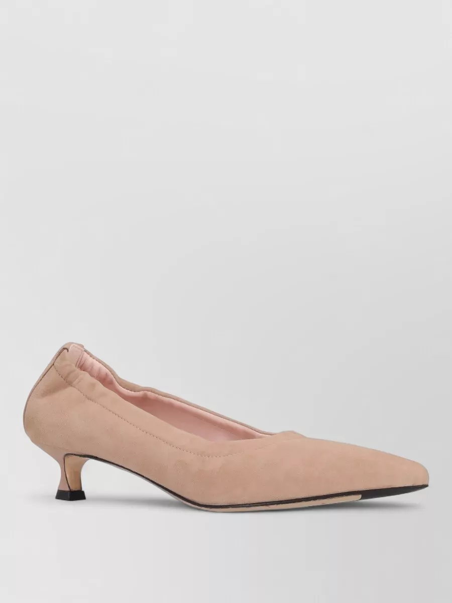 La Rose Suede Leather Pumps
