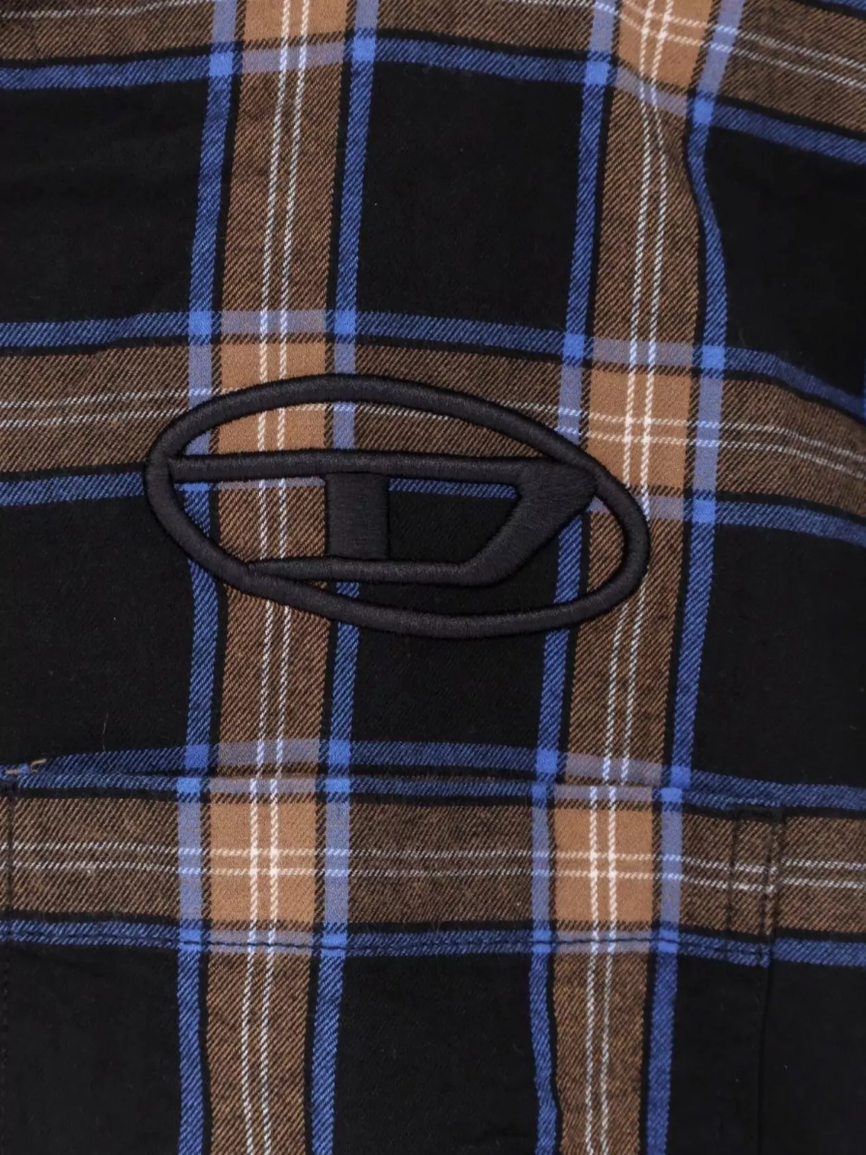 Diesel Hooded Long Sleeve Shirt