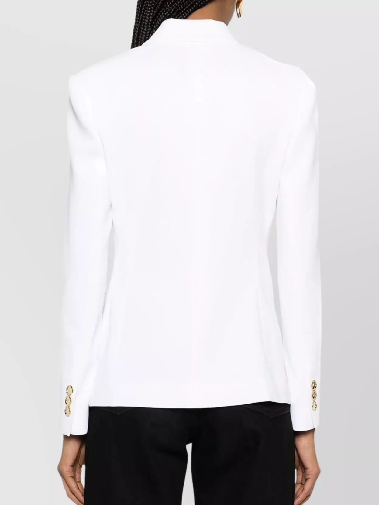 Pinko Tailored Jackets Gold Buttons In White