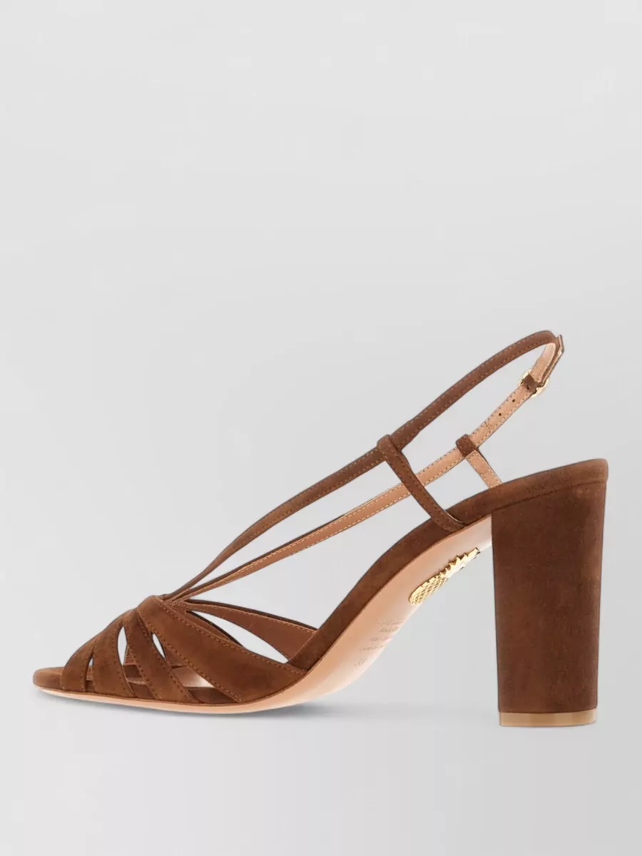 Aquazzura Suede Leather Sandals