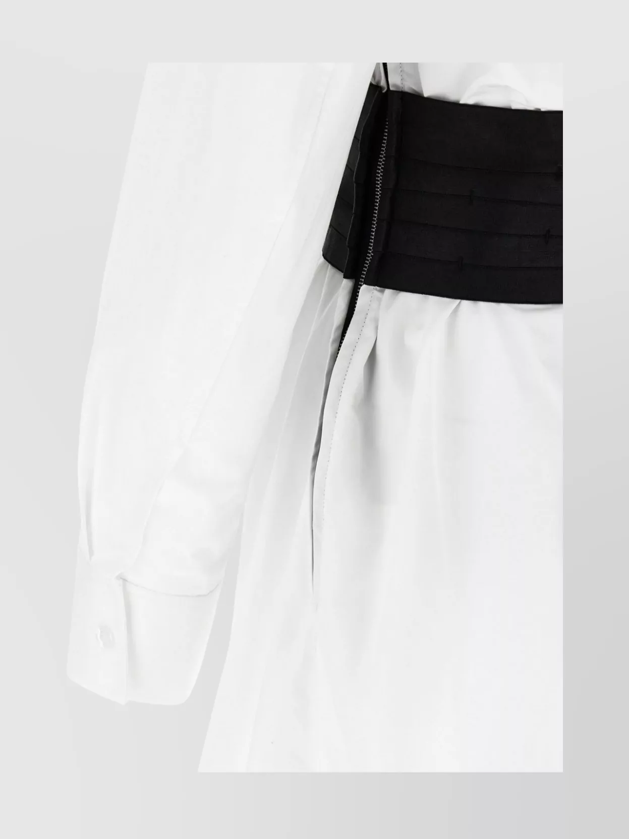 Alexander Wang Deconstructed Mini Dress In Neutral