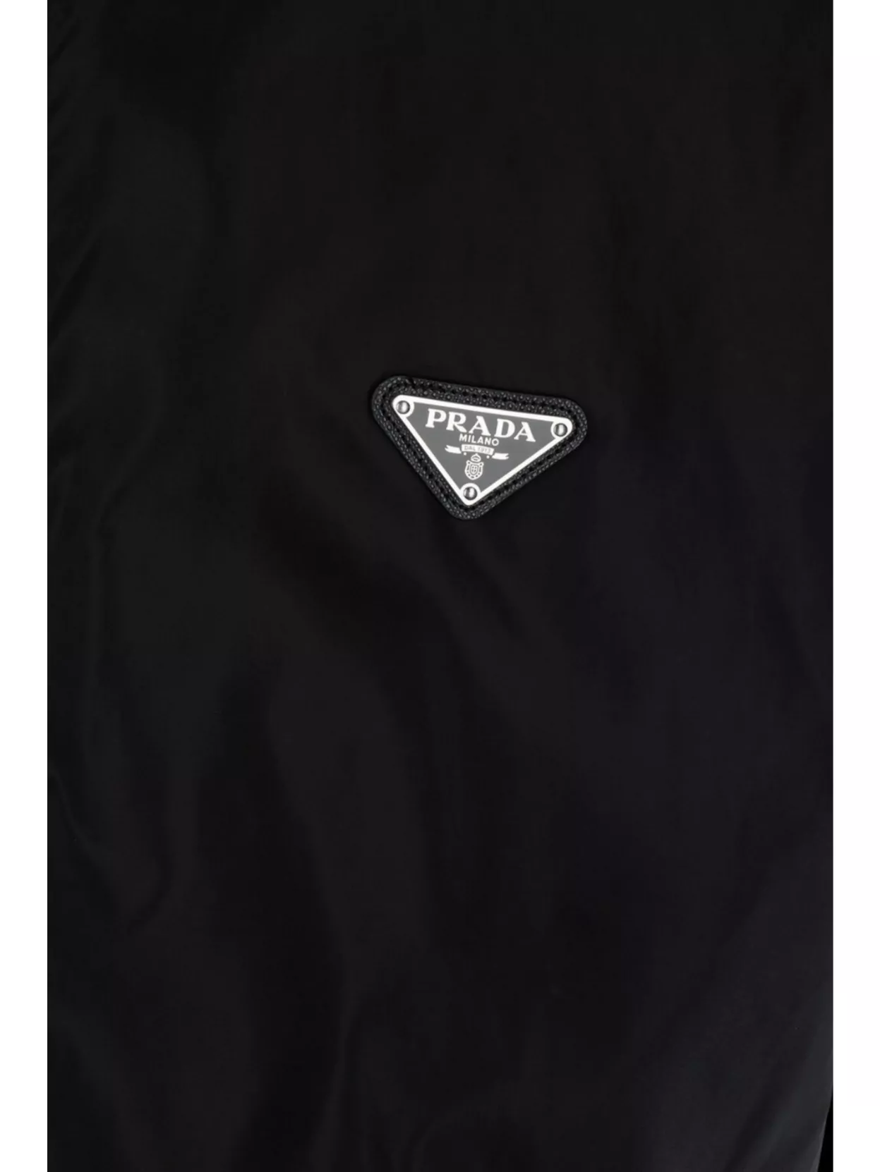 Prada High Collar Cuffs And Hem