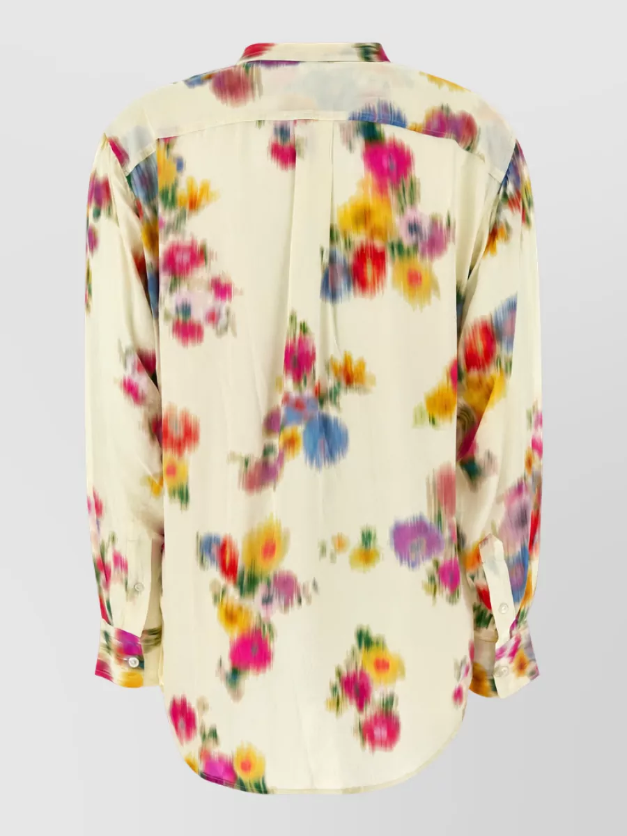 Isabel Marant Etoile Printed Crepe Shirt
