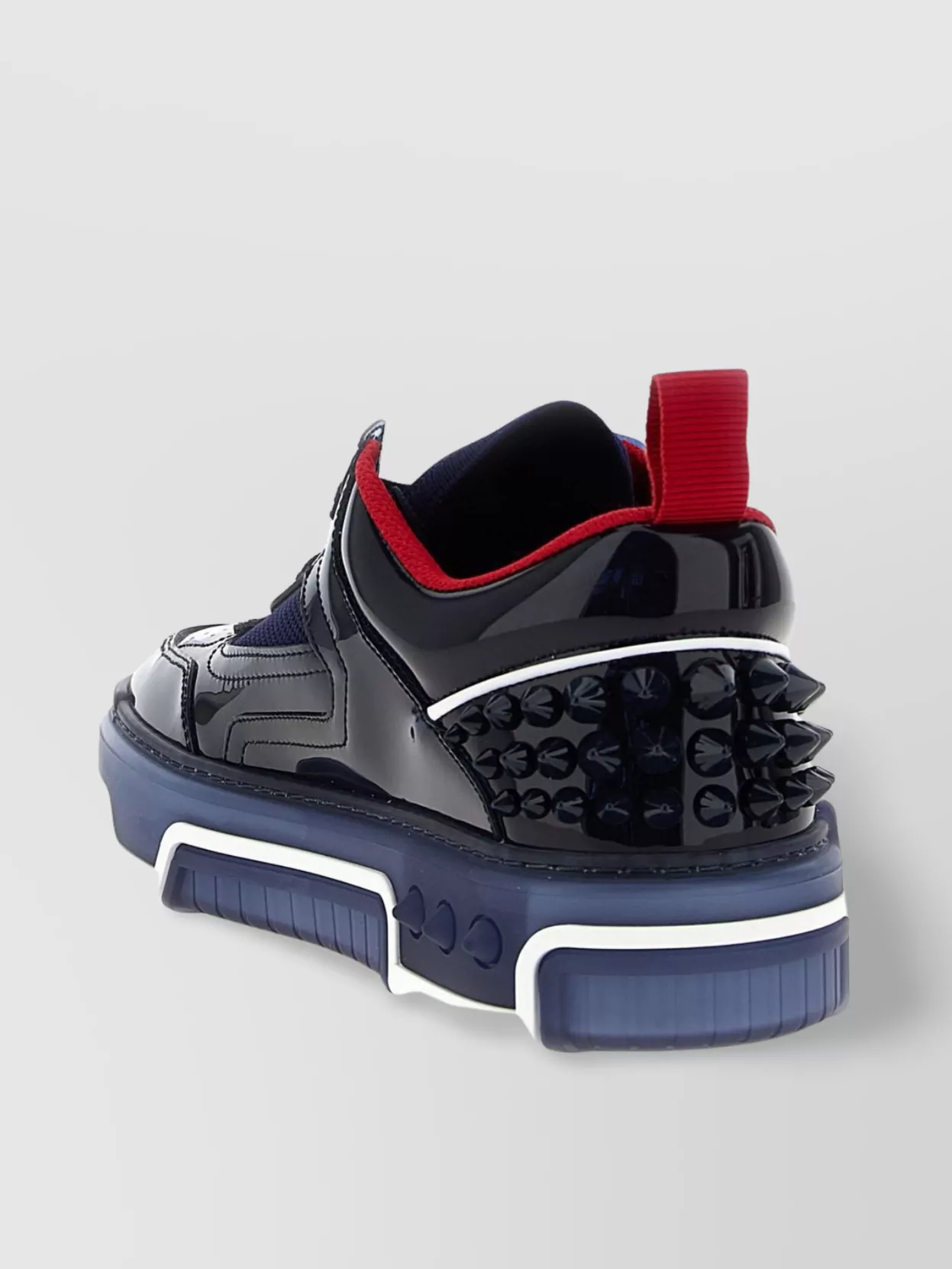 Christian Louboutin 'Patent Trim Perforated Sole' Sneakers