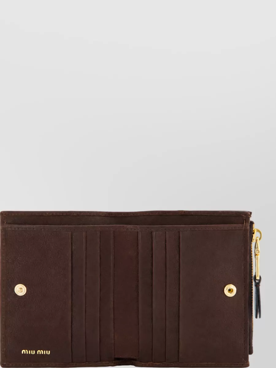 Miu Miu Lambskin Small Wallet