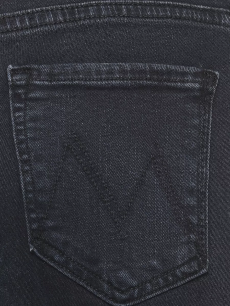 Mother Flared Cotton Jeans Trousers Belt Loops