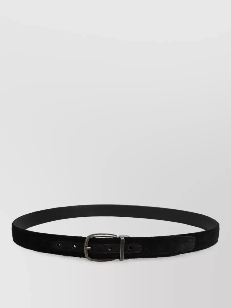Dolce&Gabbana cotton leather belt