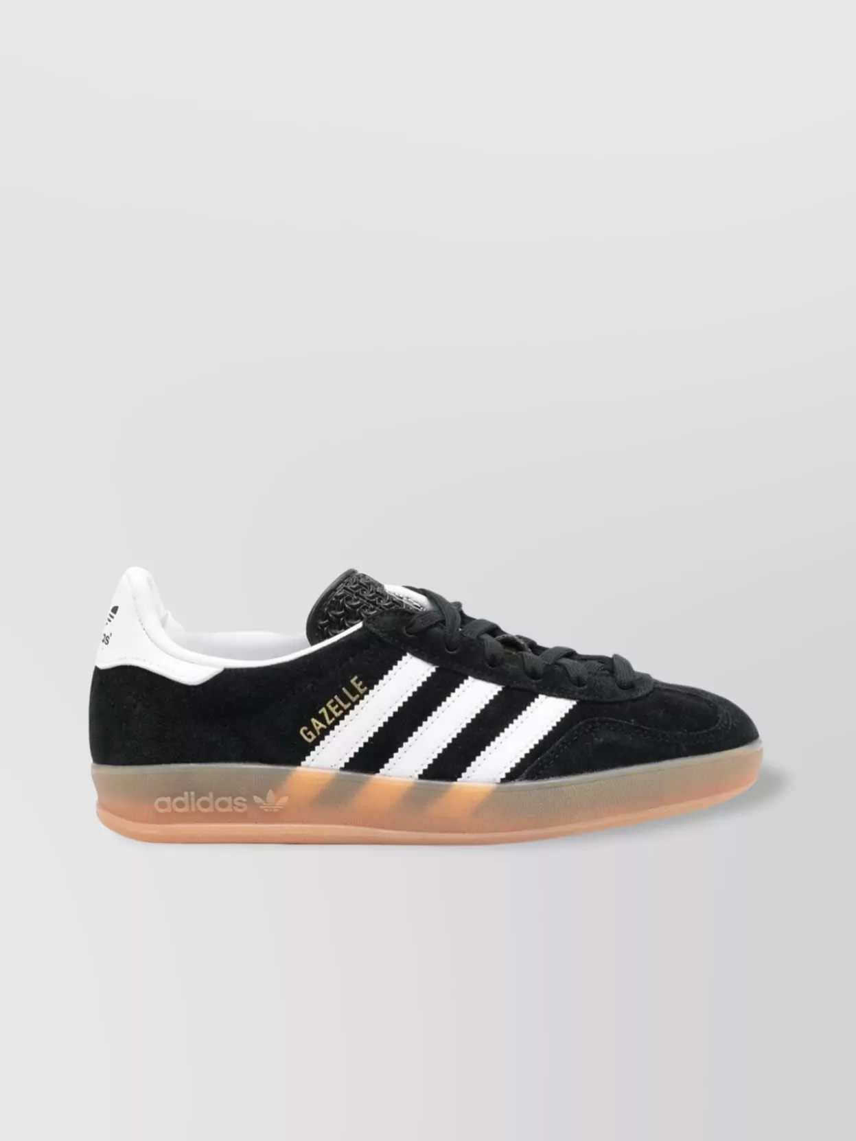 Adidas Logo Low-Top Suede Rubber Sneakers