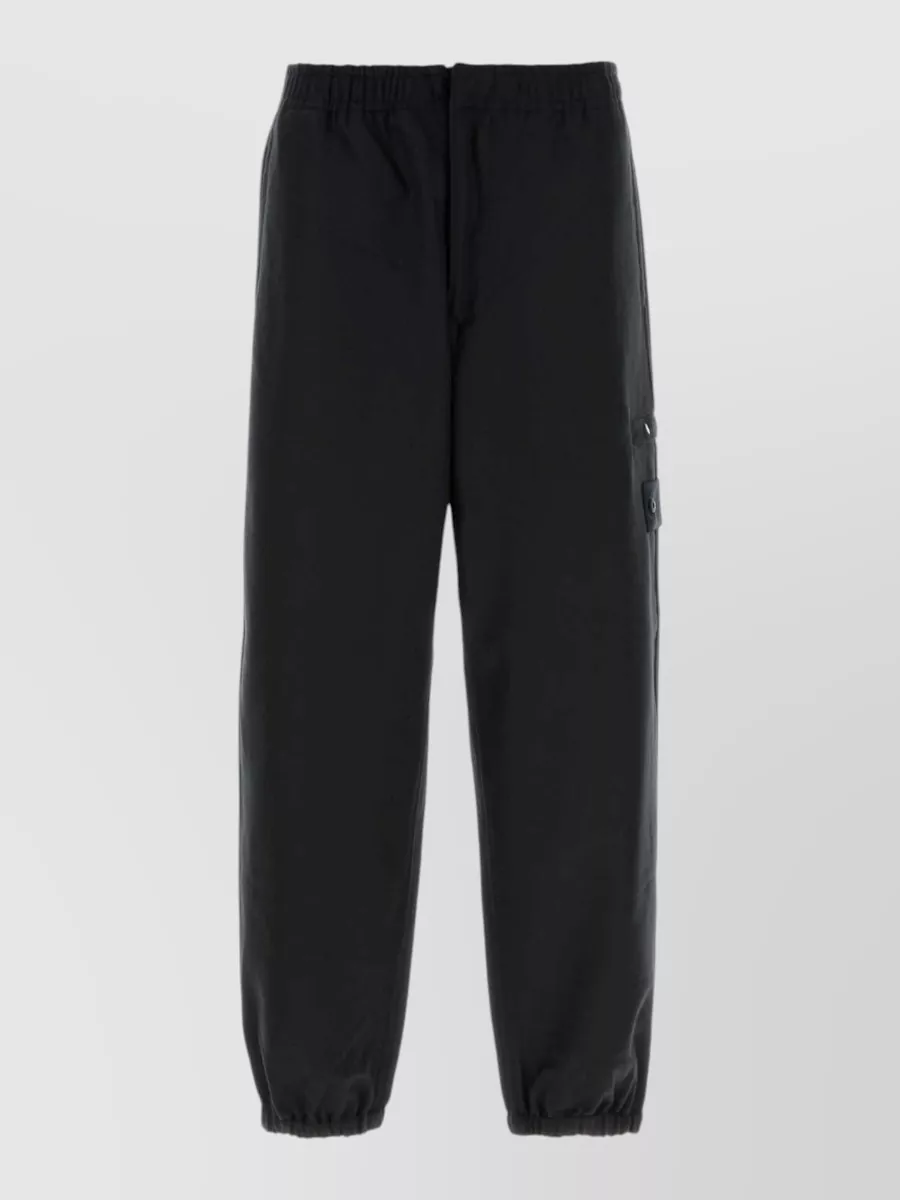 Stone Island Wool blend cargo shorts