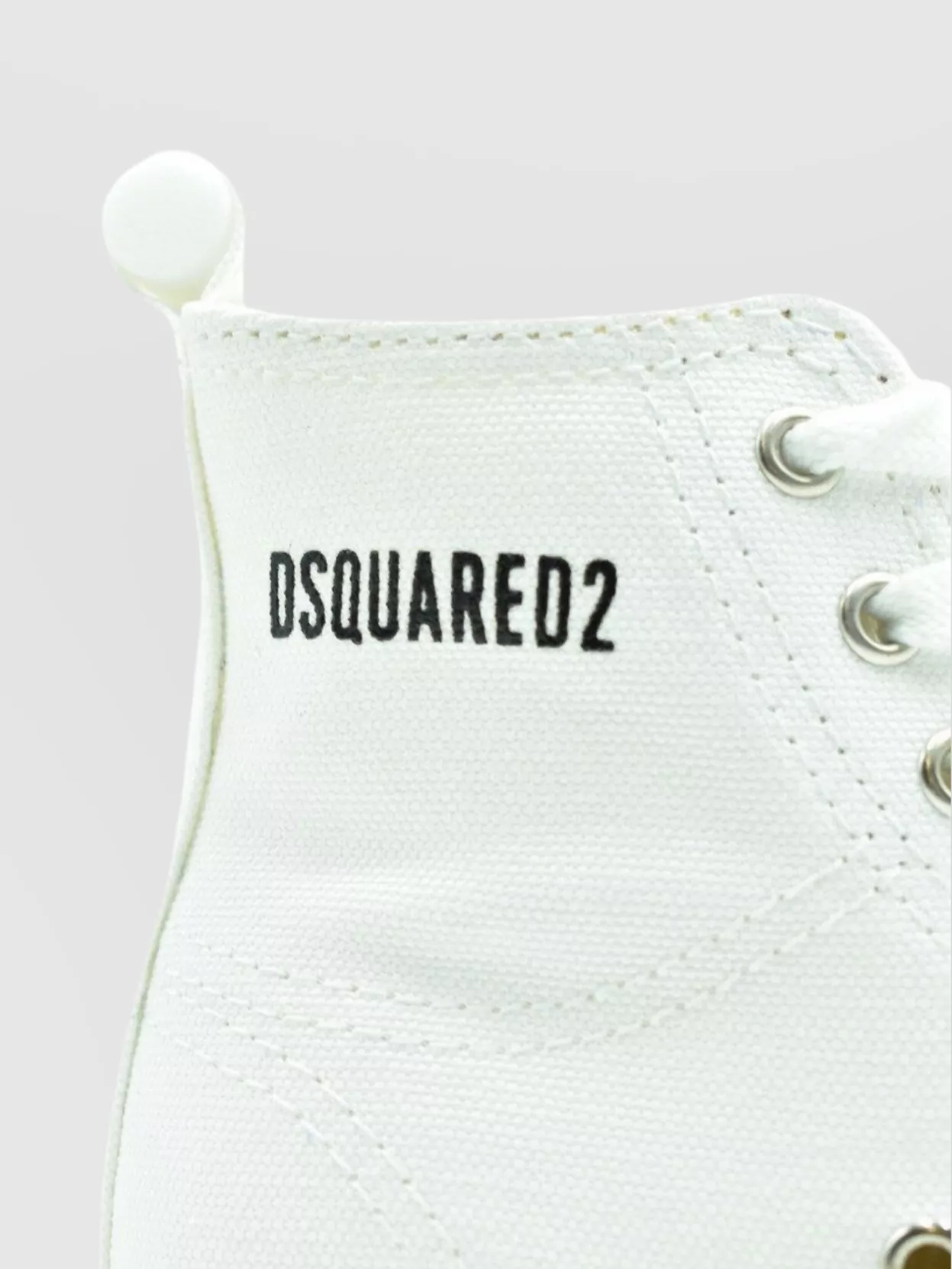 Dsquared2 High-Top Platform Sneakers Pull Tab