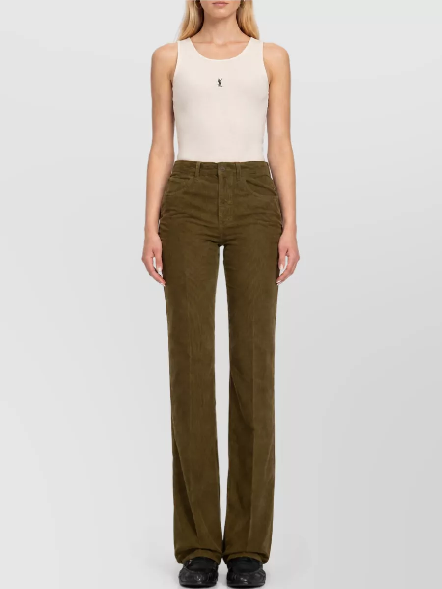 Saint Laurent Denim Clyde Straight-Leg Jeans