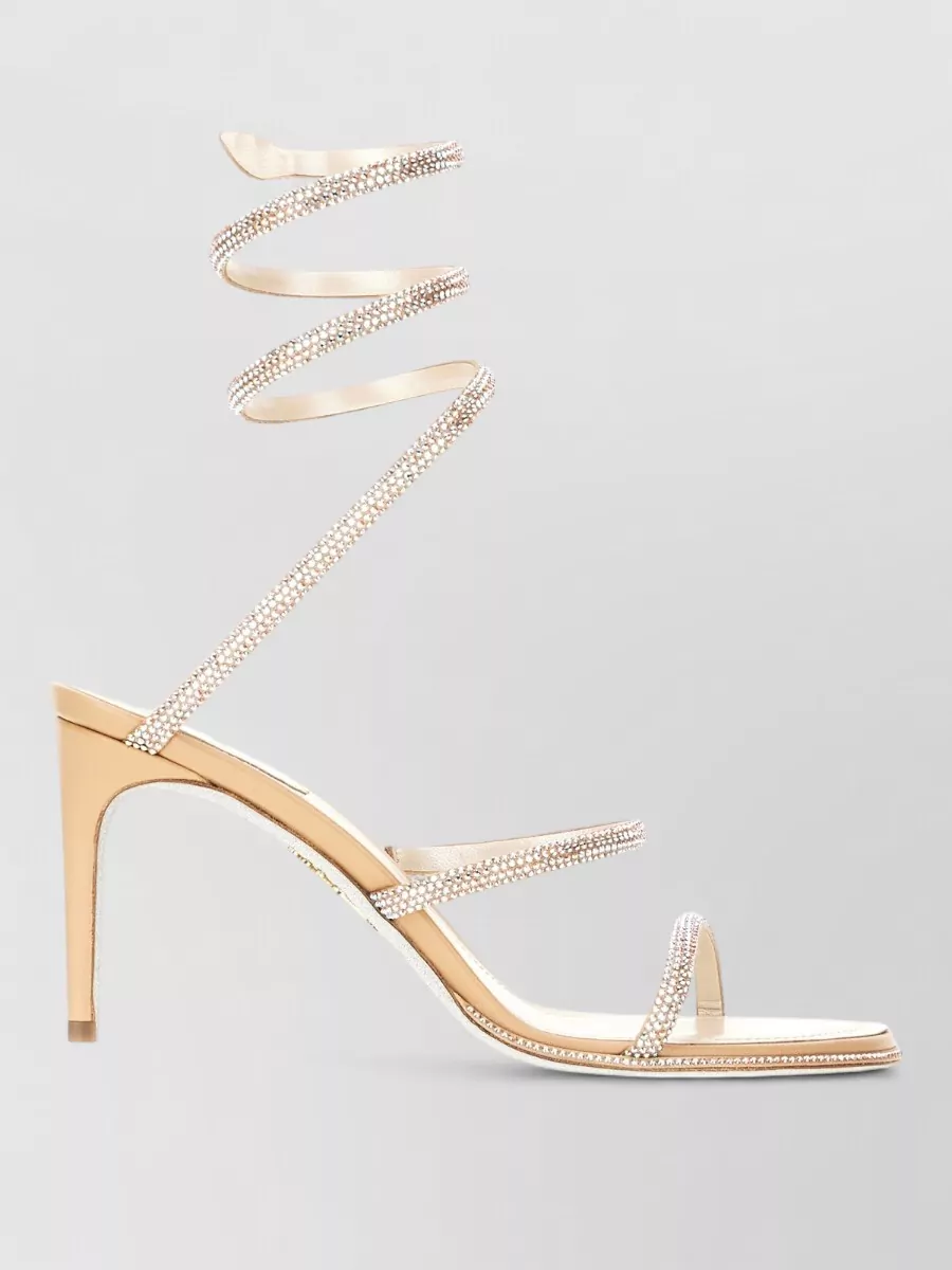 Rene Caovilla satin sandals