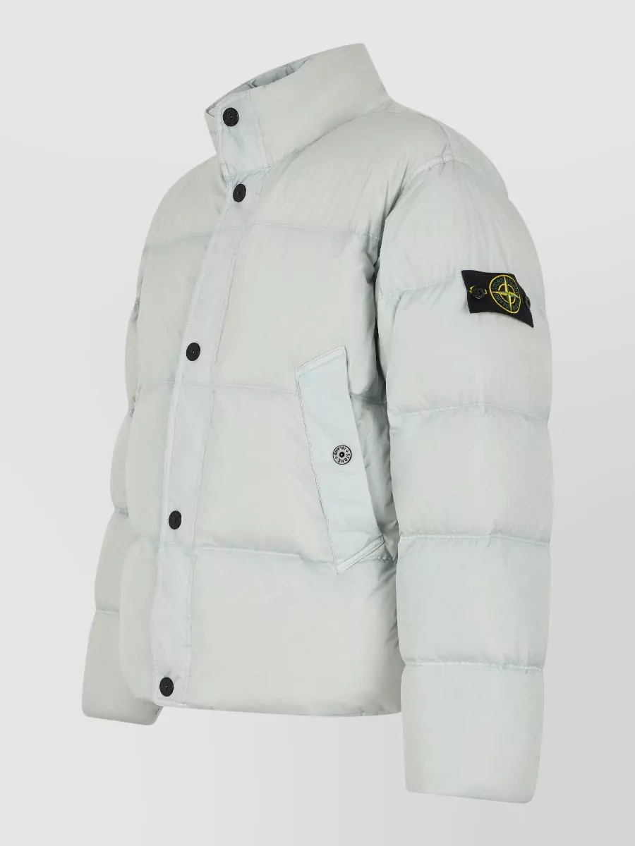 Stone Island Down Padded Bomber Jacket