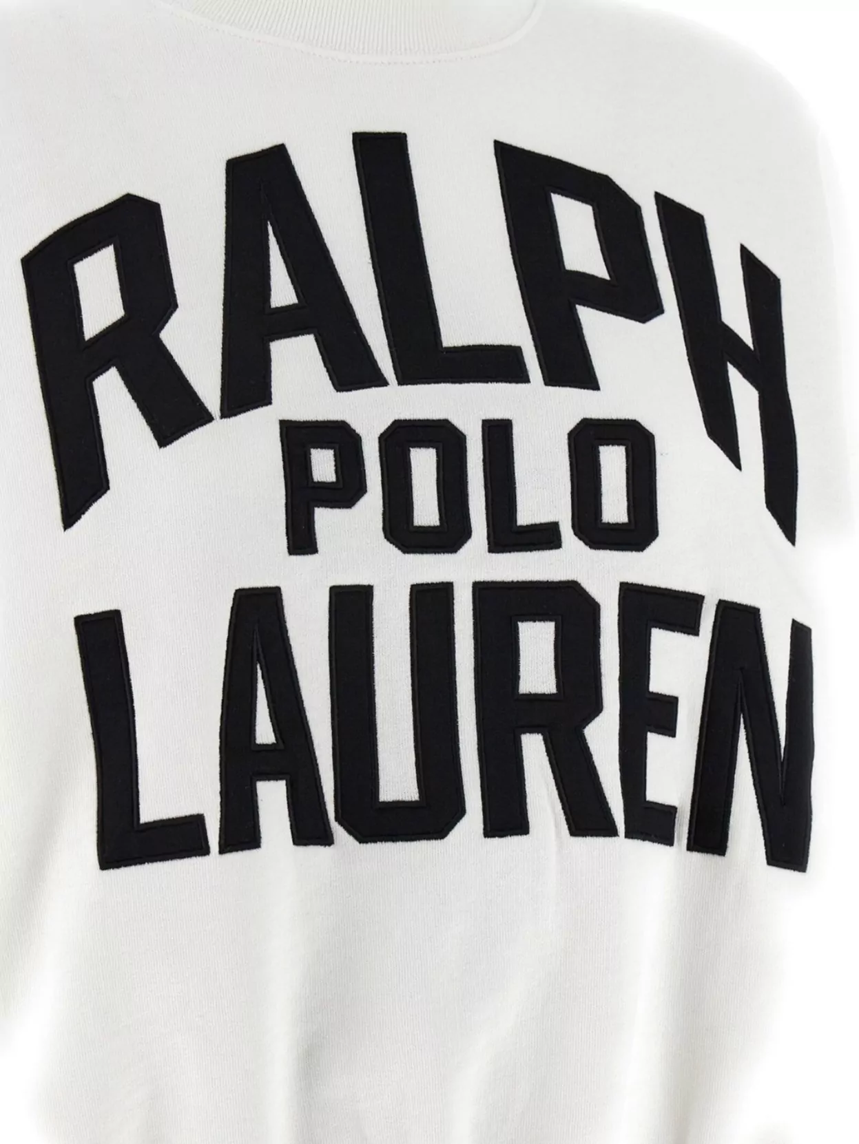 Polo Ralph Lauren Crew Neck Sweatshirt With Logo And Ribbed Cuffs