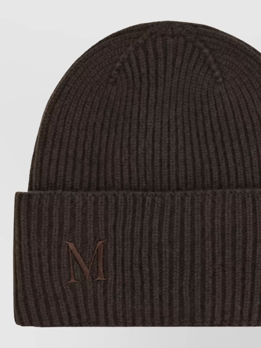Max Mara Ribbed Cashmere Beanie