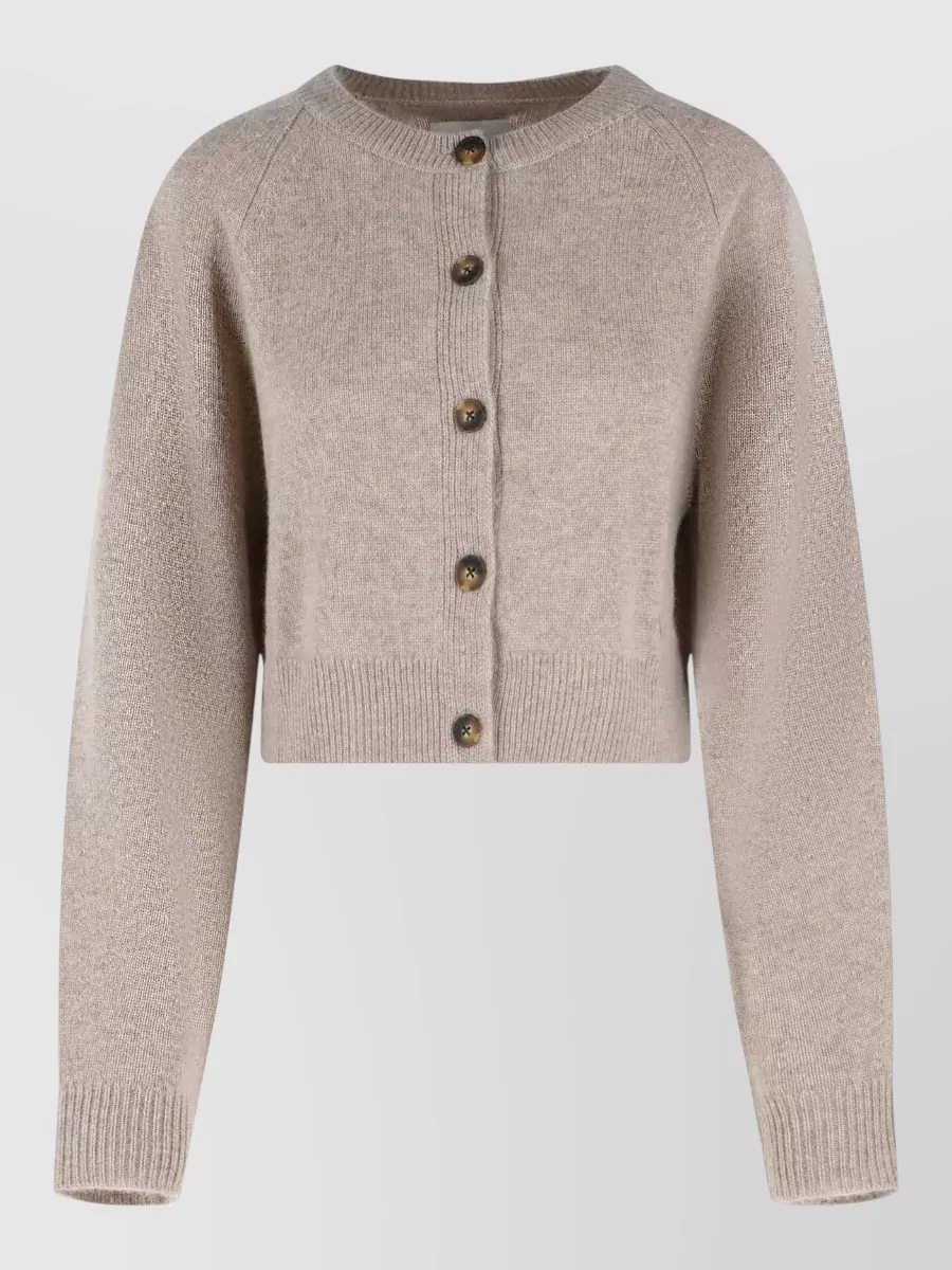 Loulou Studio cashmere cropped cardigan