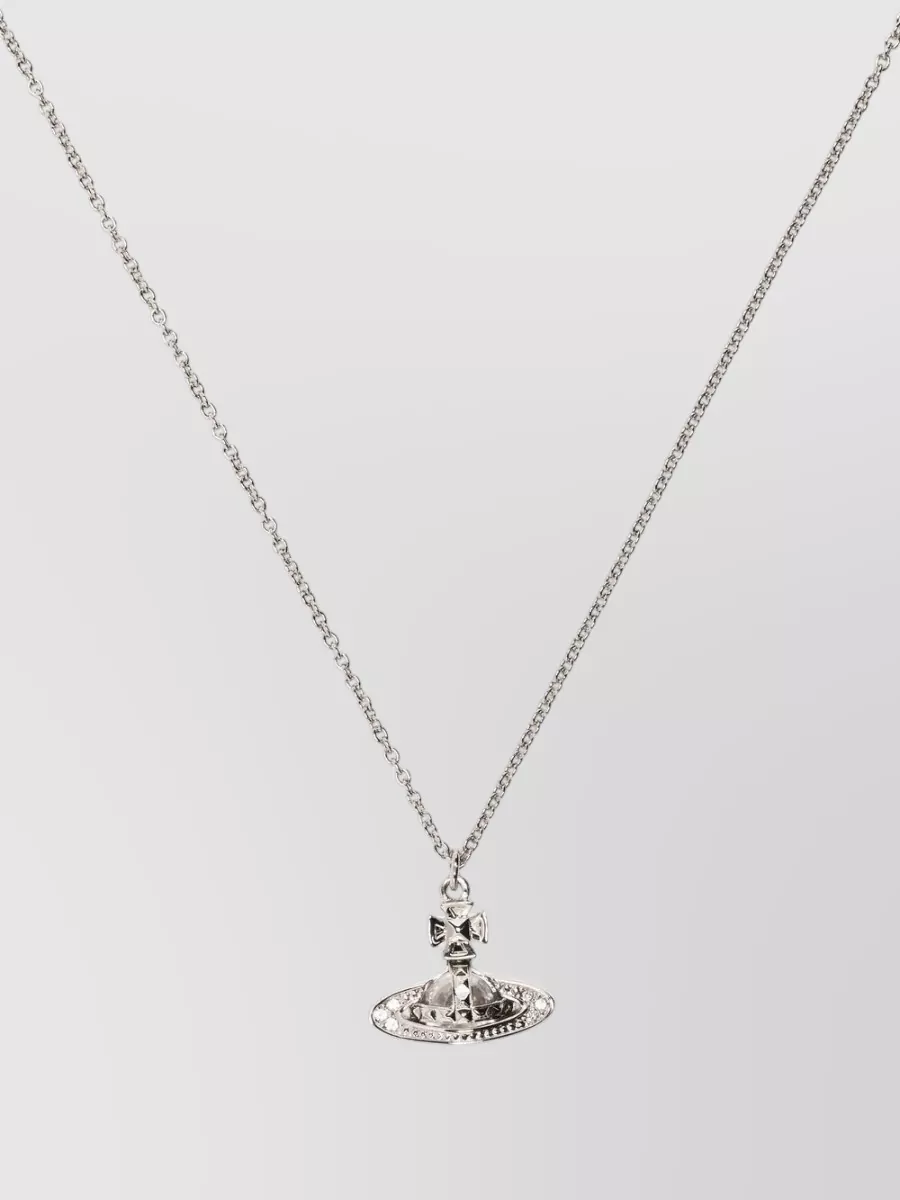 Vivienne Westwood Necklace Featuring Pendant And Adjustable Length
