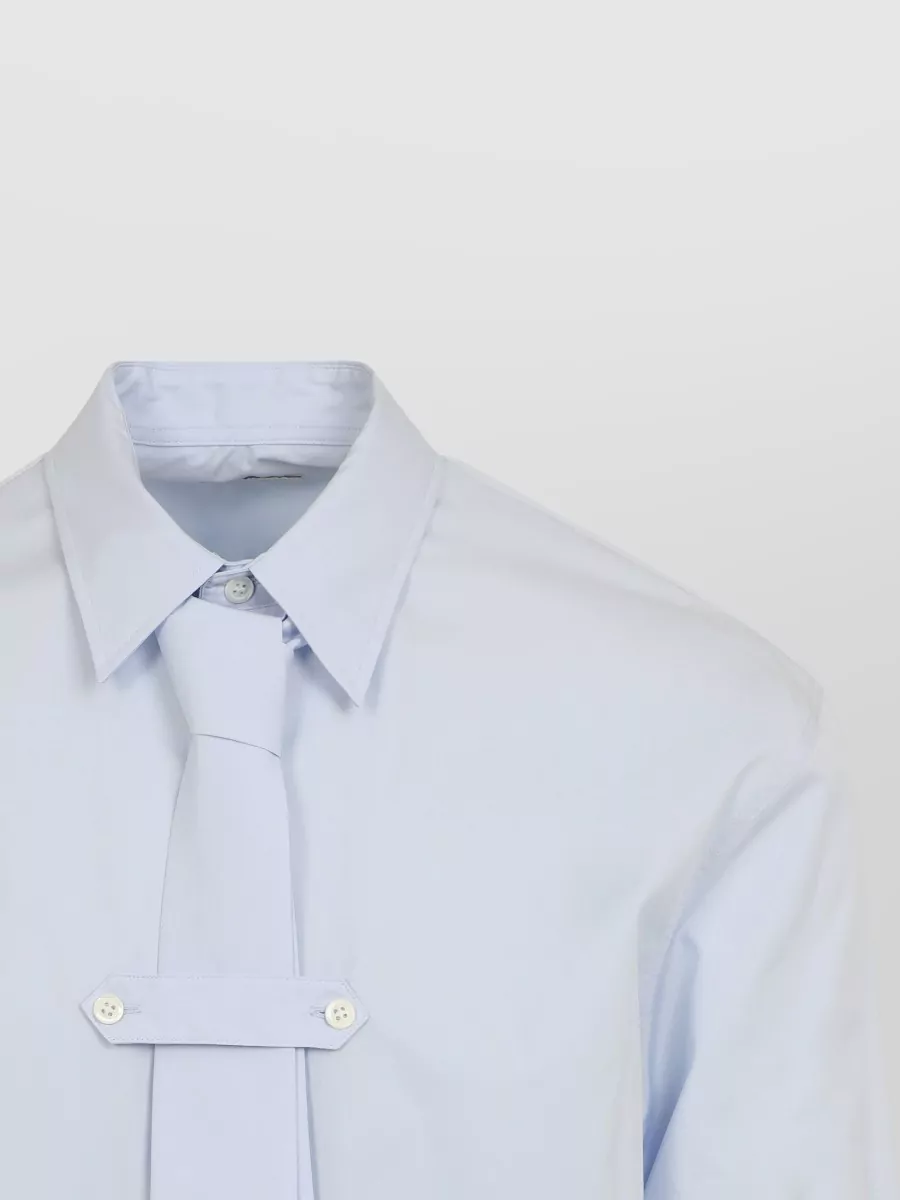 Dries Van Noten Cotton Poplin Long-Sleeve Shirt