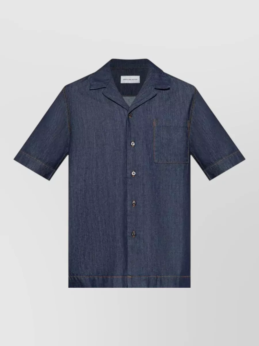 Dries Van Noten cotton denim shirt