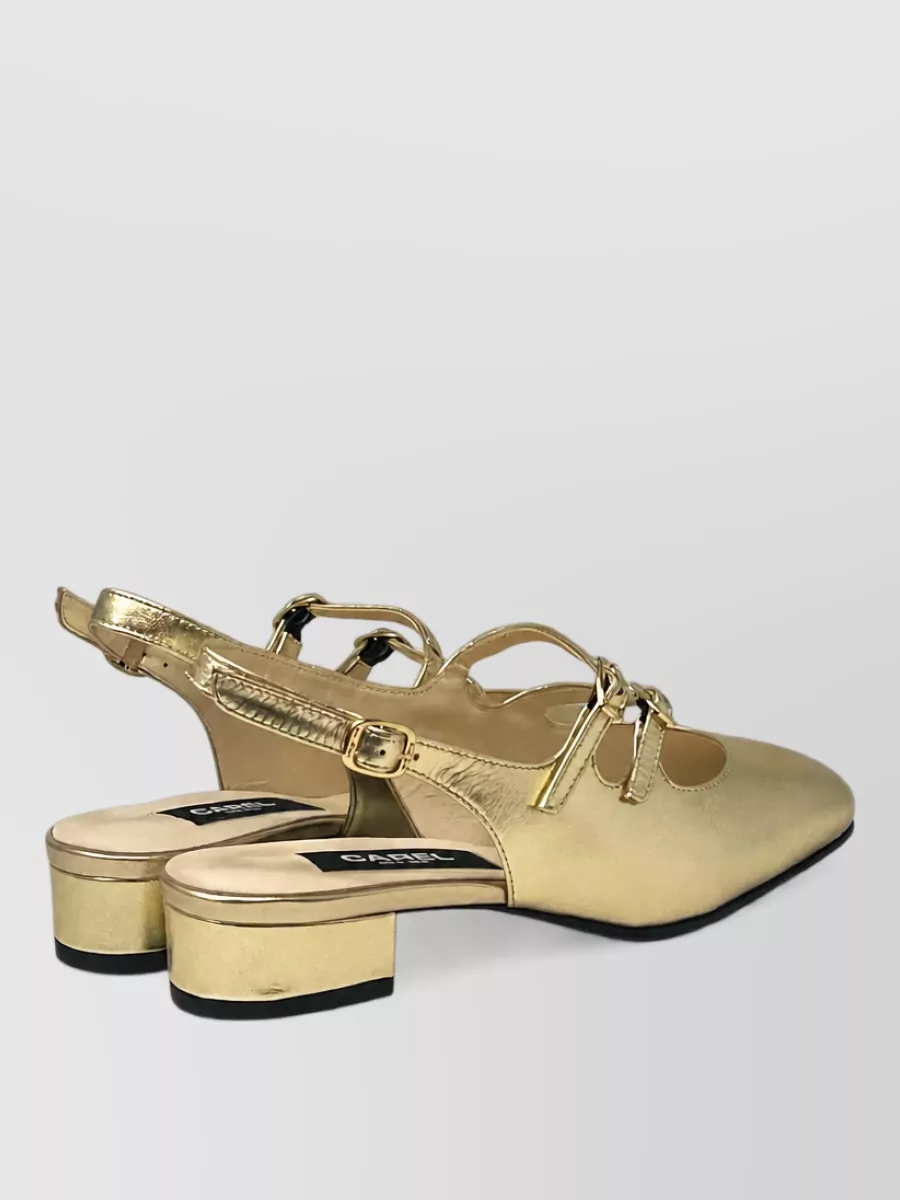 Carel Paris Patent Leather Slingback Pumps