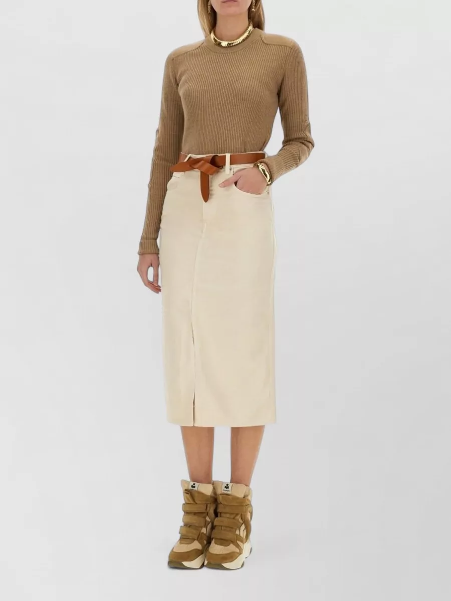 Isabel Marant Etoile wool straight skirt