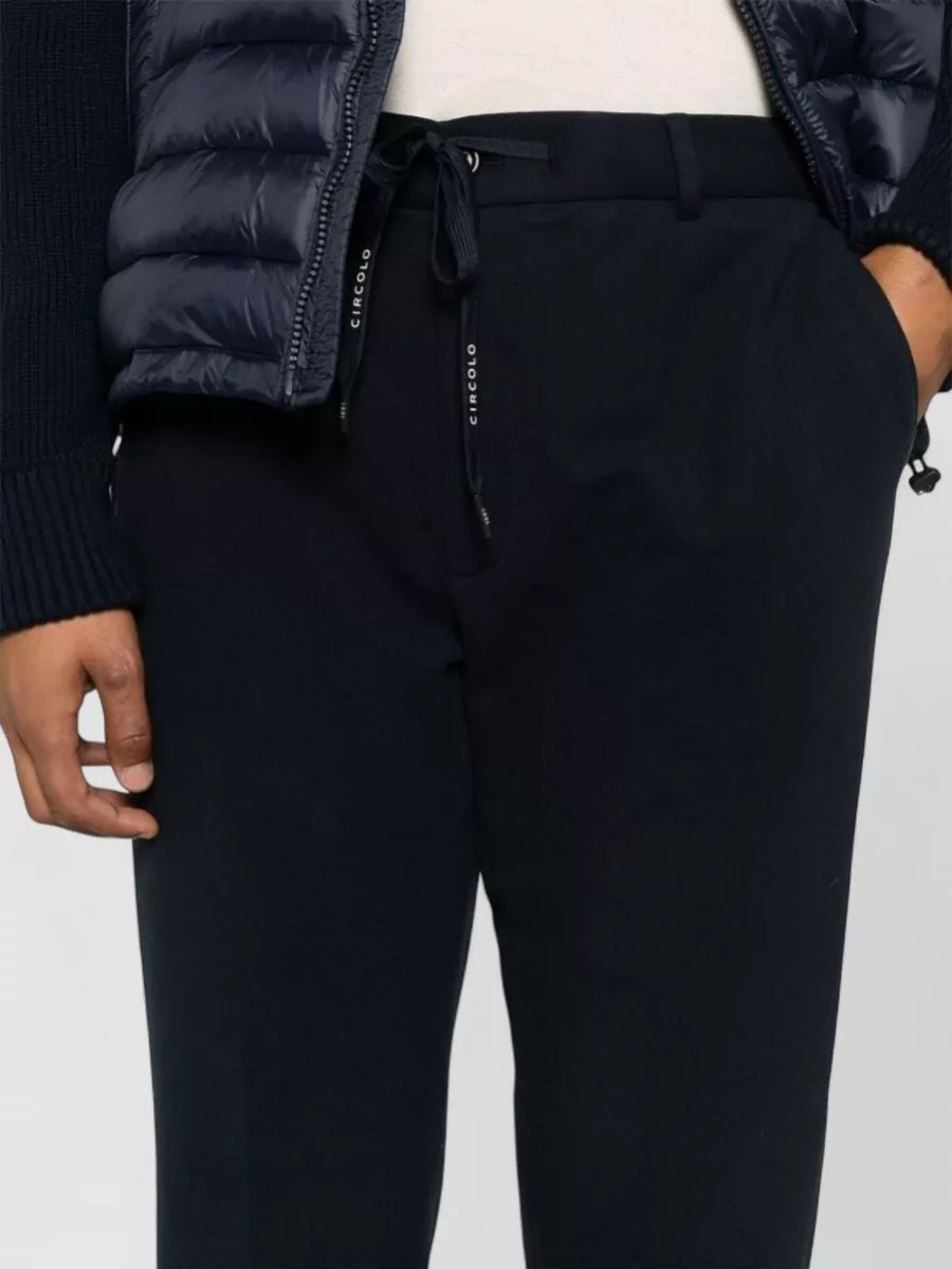 Circolo 1901 Cotton Fleece Low-Rise Straight-Leg Sweatpants