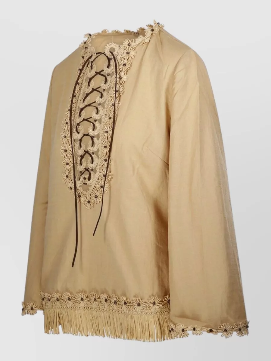 Zimmermann Cotton Tunic Bodysuit
