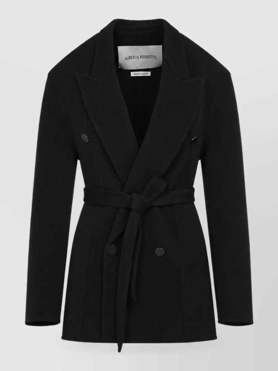 Alberta Ferretti Cashmere Wool Coat