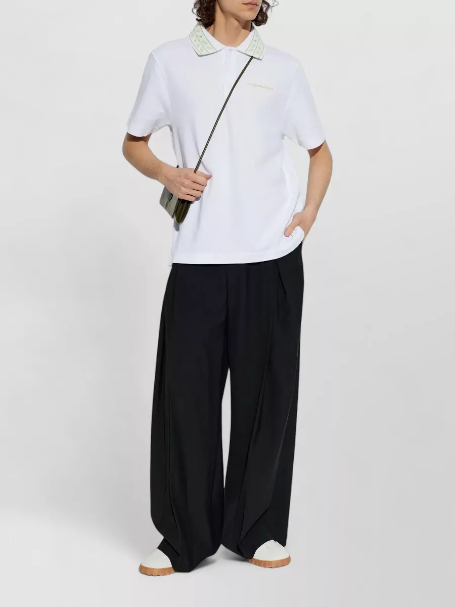 Casablanca Piqué Polo Shirt