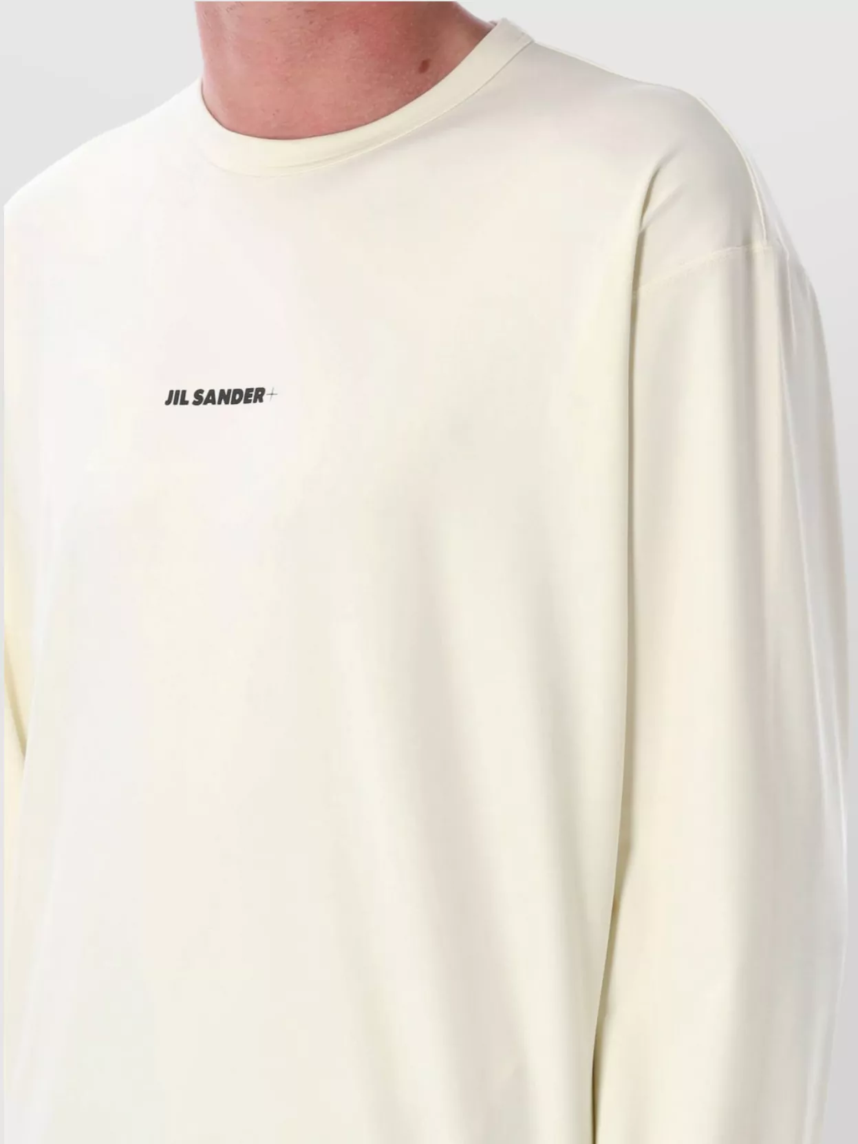 Jil Sander Crew Neck Long Sleeves T-Shirt