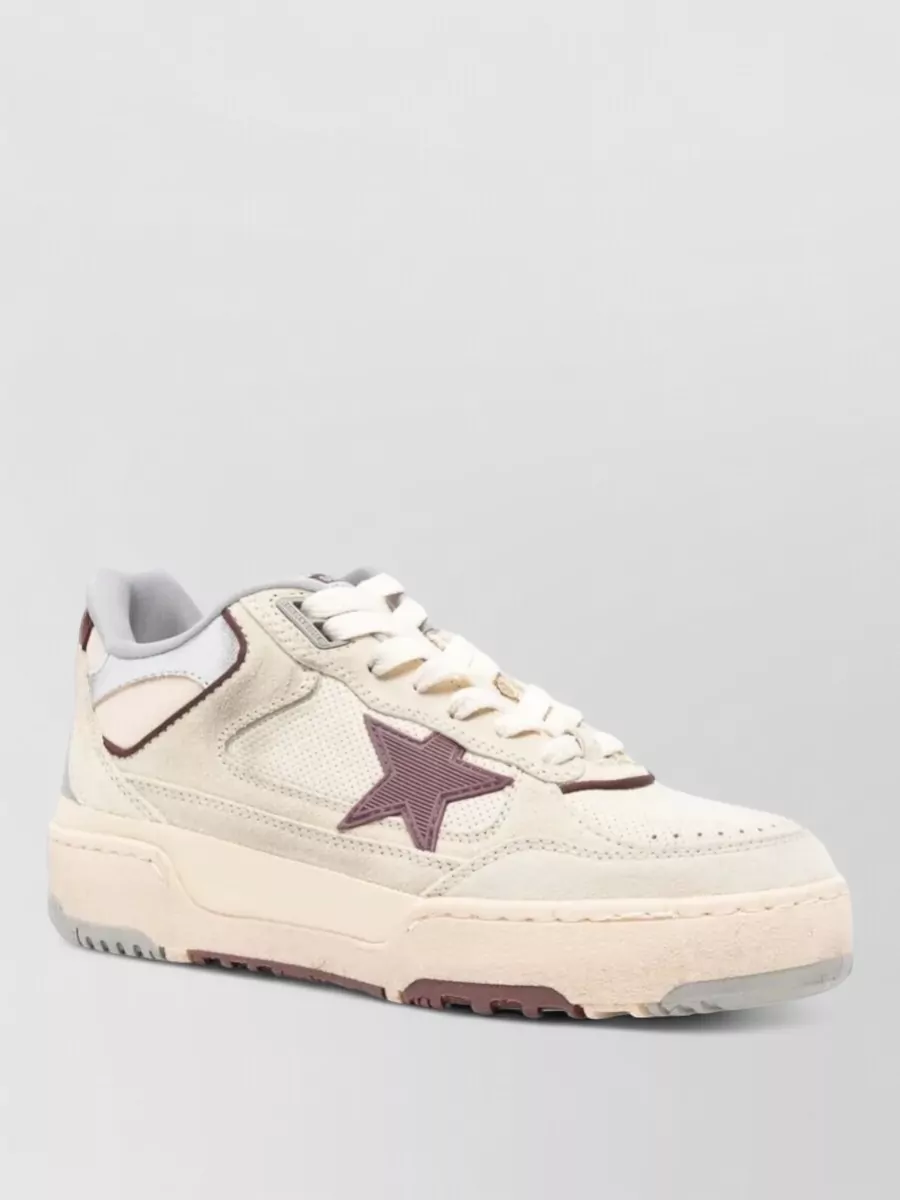 Golden Goose Leather Low-Top Sneakers