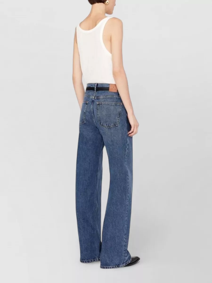 Anine Bing Denim Wide-Leg Jeans
