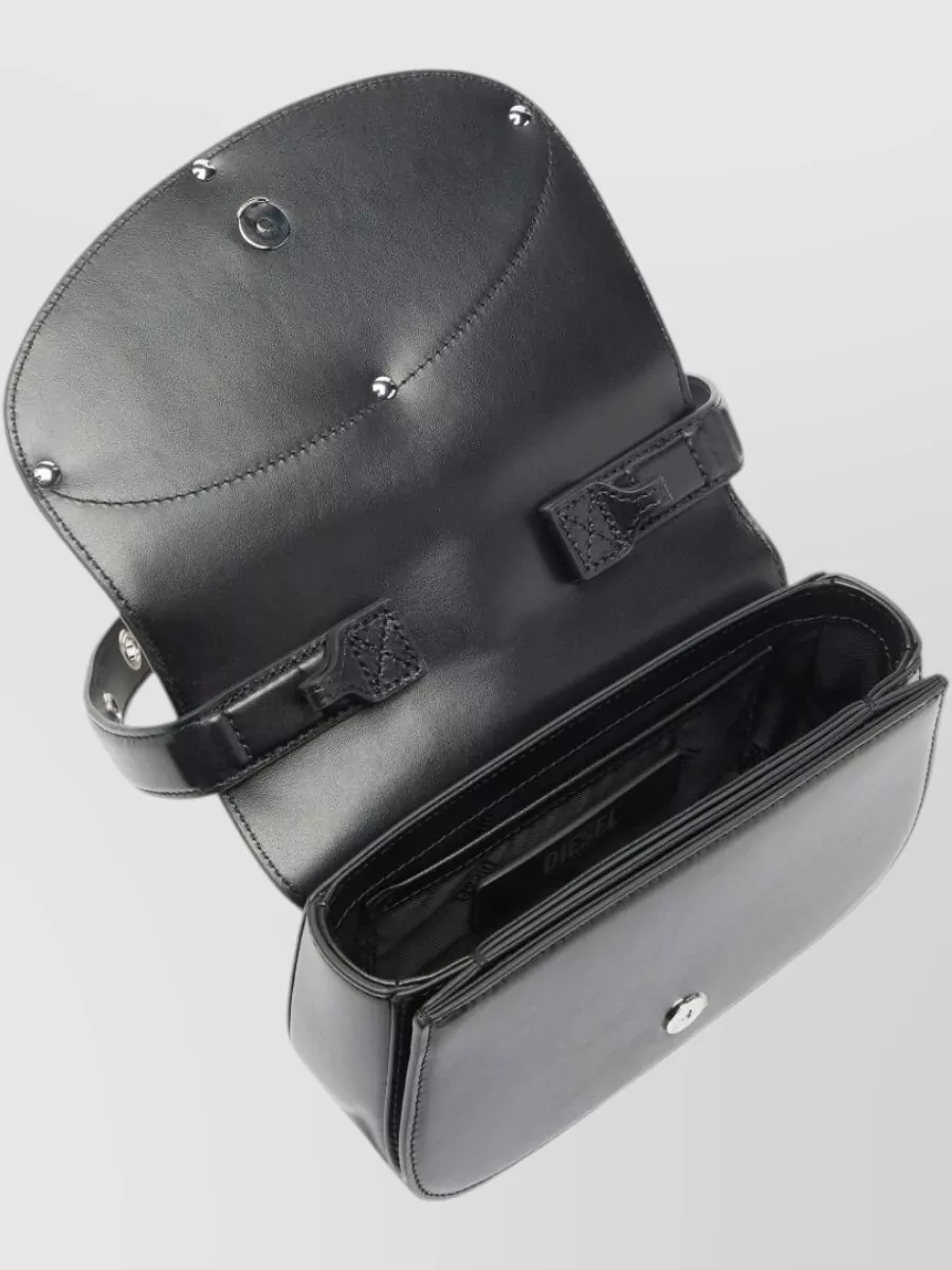 Diesel 1Dr Calf Leather Shoulder Bag