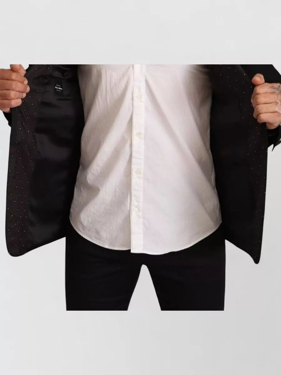 Dolce&Gabbana Wool Slim-Fit Blazer Jacket