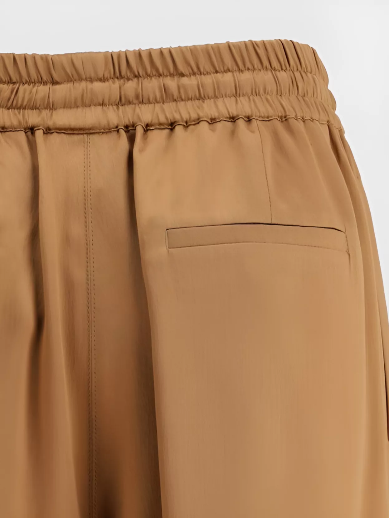 Dolce & Gabbana Satin Lounge Trousers With Side And Back Pockets
